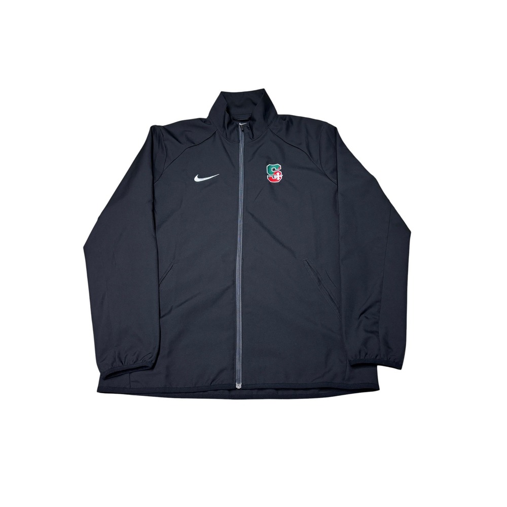 Nike Dri-FIT x Stanford Cardinal Full Zip Track Jacket Black Mens Medium